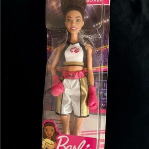 2019 Mattel Barbie You Can Be Anything “Boxing” Doll